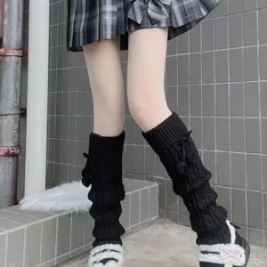 1 pair of extended sock sleeves 70CM long tube sock sleeves extended ball sock sleeves JK girls' style sock sleeve